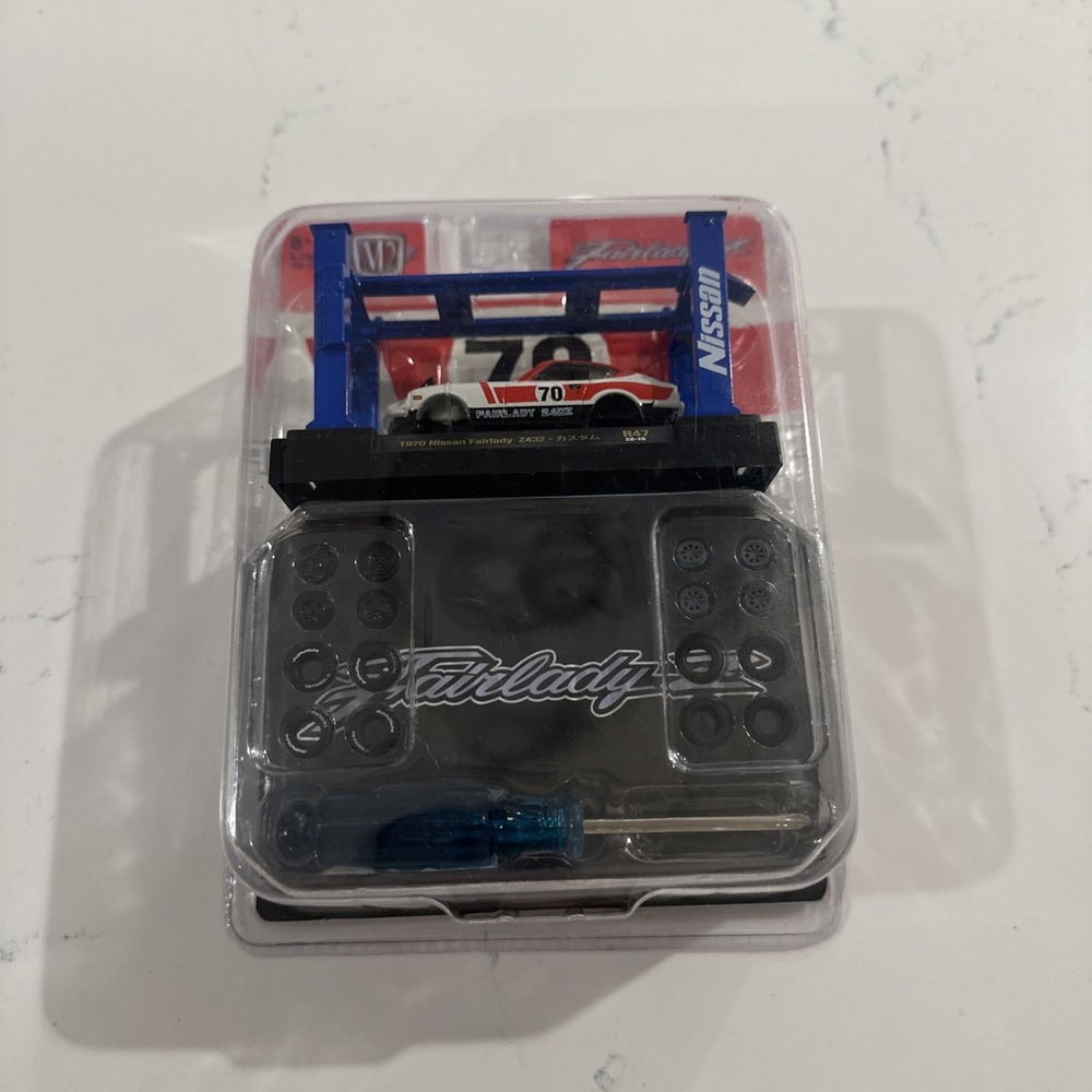 2022 M2 Machine WHITE 1970 NISSAN FAIRLADY Z432 R47 22-15 kit